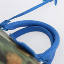 LOUIS VUITTON Masters Collection RUBENS Speedy 30 Bag Blue M43305 Auth ka215SM-14