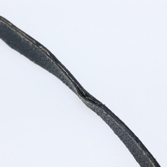 GUCCI GG Supreme Sherry Line Shoulder Bag PVC Navy Gold 68 02 005 Auth ka216