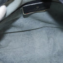 GUCCI GG Supreme Sherry Line Shoulder Bag PVC Navy Gold 68 02 005 Auth ka216-11