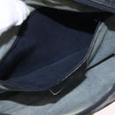 GUCCI GG Supreme Sherry Line Shoulder Bag PVC Navy Gold 68 02 005 Auth ka216-25