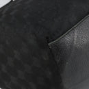 GUCCI GG Canvas Web Sherry Line Hand Bag Black 131230 Auth ka2166-16