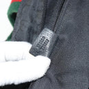 GUCCI GG Canvas Web Sherry Line Hand Bag Black 131230 Auth ka2166-12