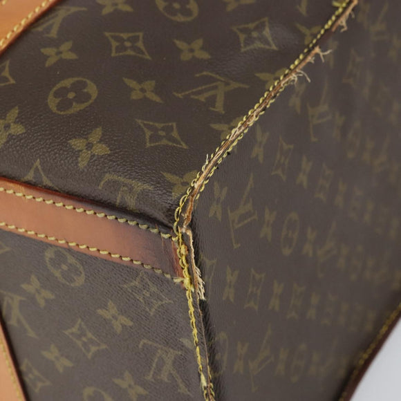 LOUIS VUITTON Monogram Sac Chassour 45 Boston Bag M41922 LV Auth ka2167