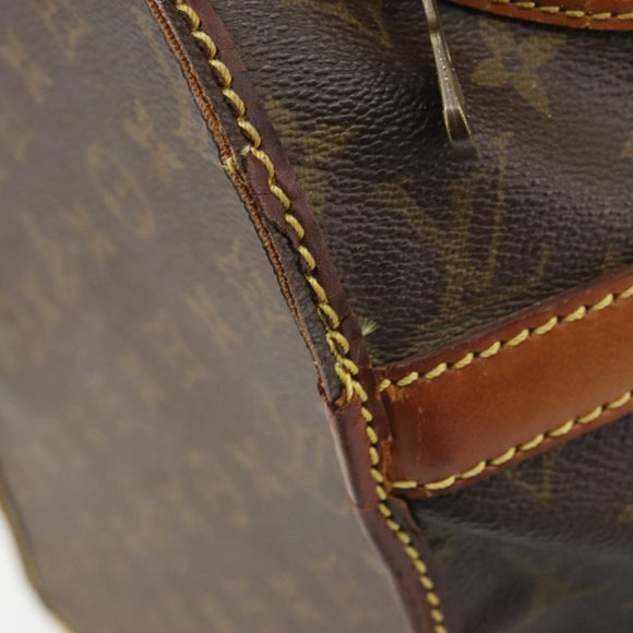 LOUIS VUITTON Monogram Sac Chassour 45 Boston Bag M41922 LV Auth ka2167
