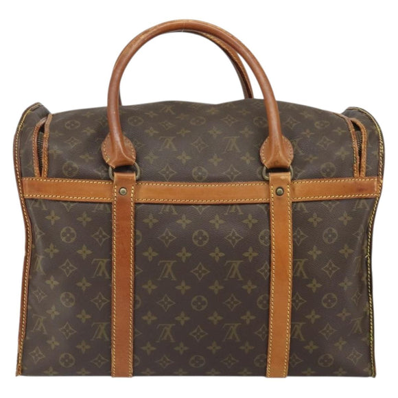 LOUIS VUITTON Monogram Sac Chassour 45 Boston Bag M41922 LV Auth ka2167