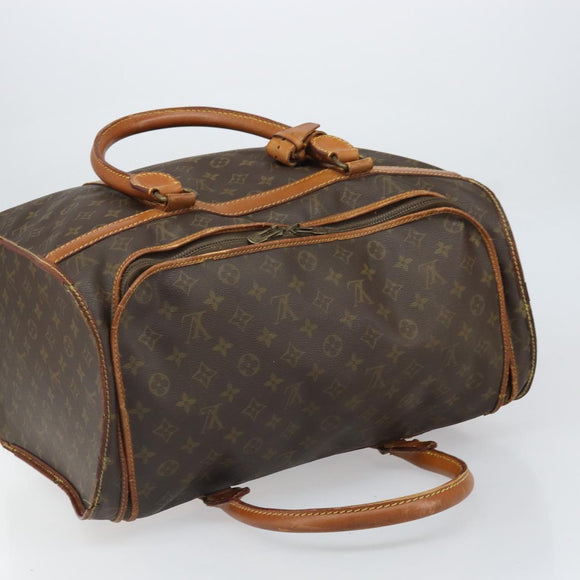 LOUIS VUITTON Monogram Sac Chassour 45 Boston Bag M41922 LV Auth ka2167