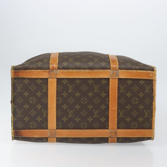 LOUIS VUITTON Monogram Sac Chassour 45 Boston Bag M41922 LV Auth ka2167