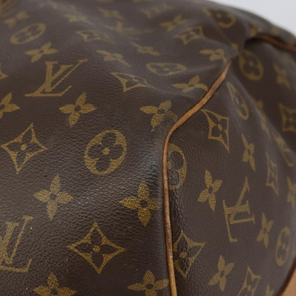 LOUIS VUITTON Monogram Keepall Bandouliere 60 Boston Bag M41412 LV Auth ka2170