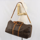 LOUIS VUITTON Monogram Keepall Bandouliere 60 Boston Bag M41412 LV Auth ka2170-22