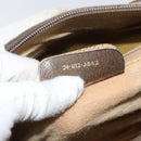 GUCCI GG Supreme Web Sherry Line Hand Bag PVC Beige Gold 24 012 3842 Auth ka2171-22