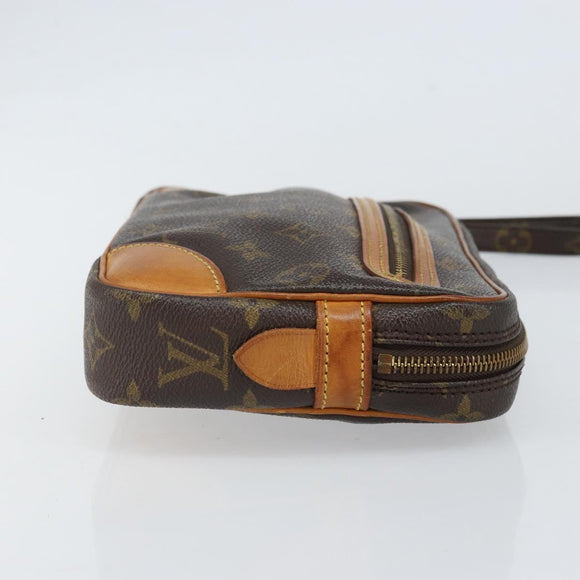 LOUIS VUITTON Monogram Marly Dragonne GM Clutch Bag M51825 LV Auth ka2175