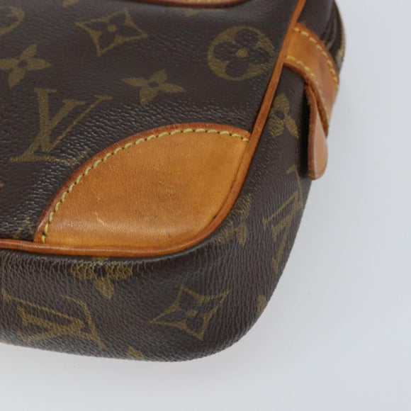 LOUIS VUITTON Monogram Marly Dragonne GM Clutch Bag M51825 LV Auth ka2175