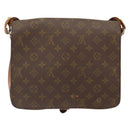 LOUIS VUITTON Monogram Cartouchiere GM Shoulder Bag Vintage M51252 Auth ka2176-2