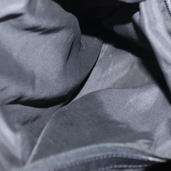 FENDI Zucchino Canvas Tote Bag Brown Silver Auth ka2178