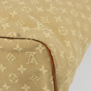 LOUIS VUITTON Monogram Mini Lucille GM Tote Bag Beige M92683 LV Auth ka218-15