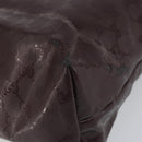 GUCCI GG Implementation Tote Bag PVC Bordeaux 211137 Auth ka2183-9