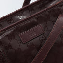 GUCCI GG Implementation Tote Bag PVC Bordeaux 211137 Auth ka2183-17