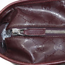 GUCCI GG Implementation Tote Bag PVC Bordeaux 211137 Auth ka2183-10