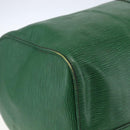 LOUIS VUITTON Epi Keepall 55 Boston Bag Grün M42954 LV Auth ka2185-16