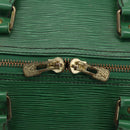 LOUIS VUITTON Epi Keepall 55 Boston Bag Grün M42954 LV Auth ka2185-10