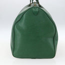 LOUIS VUITTON Epi Keepall 55 Boston Bag Green M42954 LV Auth ka2185-4