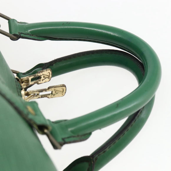 LOUIS VUITTON Epi Keepall 55 Boston Bag Grün M42954 LV Auth ka2185