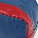 LOUIS VUITTON Epi Tricolor Noe Shoulder Bag Blue Red Green M44082 LV Auth ka219-9
