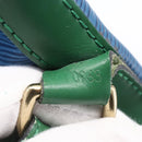 LOUIS VUITTON Epi Tricolor Noe Shoulder Bag Blue Red Green M44082 LV Auth ka219-12