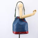 LOUIS VUITTON Epi Tricolor Noe Shoulder Bag Blue Red Green M44082 LV Auth ka219-20