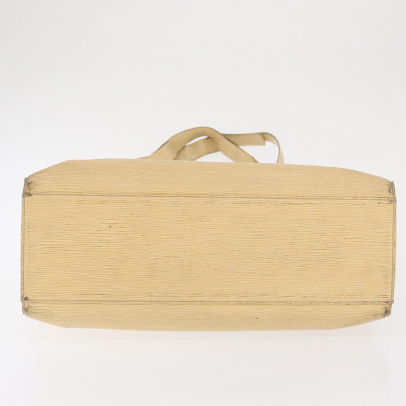 LOUIS VUITTON Epi Croisette GM Tote Bag Vanilla M5250A LV Auth ka2190