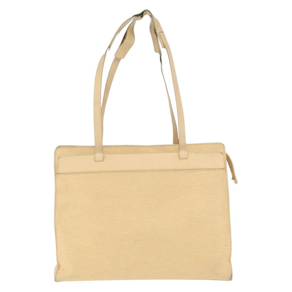 LOUIS VUITTON Epi Croisette GM Tote Bag Vanilla M5250A LV Auth ka2190