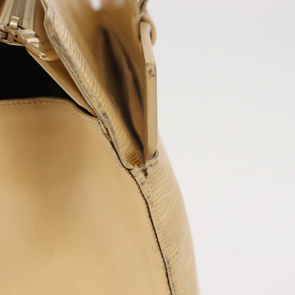 LOUIS VUITTON Epi Croisette GM Tote Bag Vanilla M5250A LV Auth ka2190