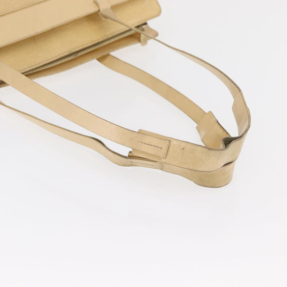 LOUIS VUITTON Epi Croisette GM Tote Bag Vanilla M5250A LV Auth ka2190