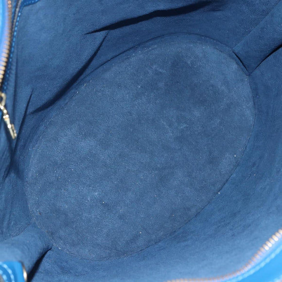 LOUIS VUITTON Epi Saint Jacques Shopping Shoulder Bag Blue M52275 LV Auth ka2194