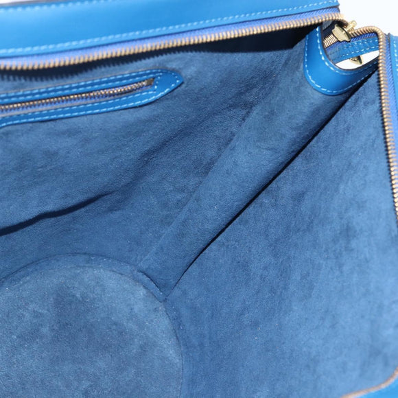 LOUIS VUITTON Epi Saint Jacques Shopping Shoulder Bag Blue M52275 LV Auth ka2194