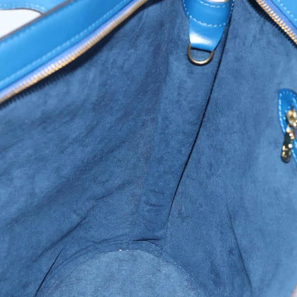 LOUIS VUITTON Epi Saint Jacques Shopping Shoulder Bag Blue M52275 LV Auth ka2194