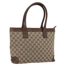 GUCCI GG Canvas Tote Bag Beige 002 1119 Auth ka2196-1