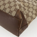 GUCCI GG Canvas Tote Bag Beige 002 1119 Auth ka2196-15