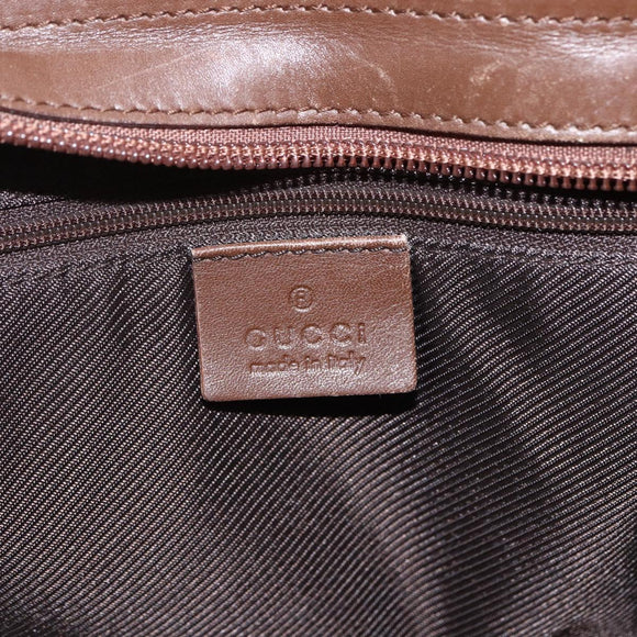 GUCCI GG Canvas Tote Bag Beige 002 1119 Auth ka2196