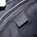 GUCCI Shoulder Bag Leather Black Gold 154392 Auth ka220-19