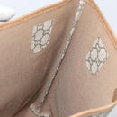 GUCCI GG Plus Supreme Web Sherry Line Tote Bag PVC Beige Gold Auth ka2201-19