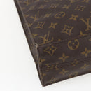 LOUIS VUITTON Monogram Sac Plat Hand Bag M51140 LV Auth ka2202-14