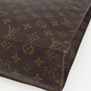 LOUIS VUITTON Monogram Sac Plat Hand Bag M51140 LV Auth ka2202-15