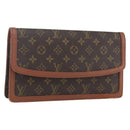 LOUIS VUITTON Monogram Pochette Dam GM Clutch Bag M51810 LV Auth ka2206-1