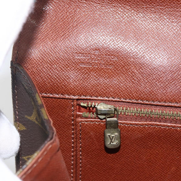 LOUIS VUITTON Monogram Pochette Dam GM Clutch Bag M51810 LV Auth ka2206