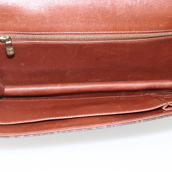 LOUIS VUITTON Monogram Pochette Dam GM Clutch Bag M51810 LV Auth ka2206