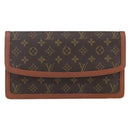 LOUIS VUITTON Monogram Pochette Dam GM Clutch Bag M51810 LV Auth ka2206-13