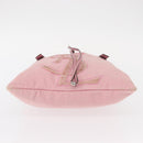 SAINT LAURENT Tote Bag Canvas Pink Silver 123435 Auth ka221-9