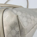 GUCCI GG Implementation Tote Bag Silver 197953 Auth ka2232-15