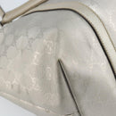 GUCCI GG Implementation Tote Bag Silver 197953 Auth ka2232-16